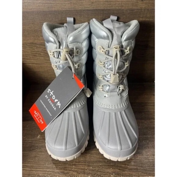 New Storm by Cougar Cardiff Winter Bungee Waterproof Insulated Winter Boots NIB - Picture 5 of 9